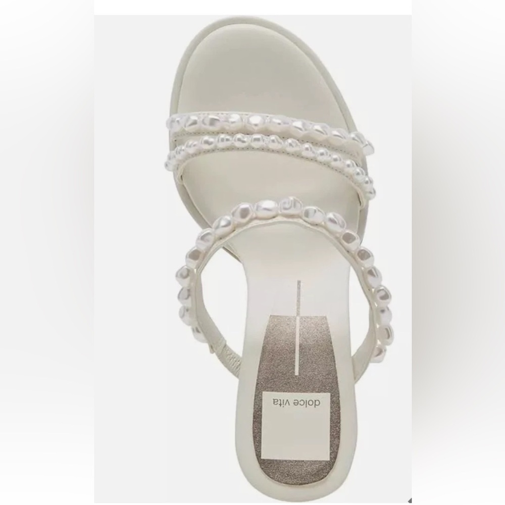BRAND NEW, NEVER WORN DOLCE VITA BARRIT PEARL, Size 7.5 Vanilla